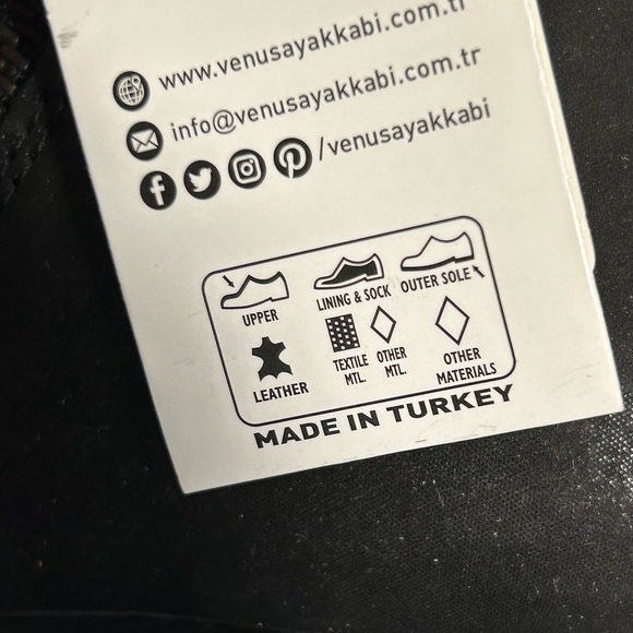 💕 Venus Black Ankle Boots for Women 38 NEW - Picture 10 of 10